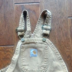 Child's carhartt overalls.